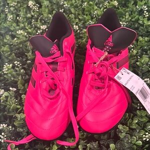 Adidas Pink and Black Athletic Shoes Lightweight Design